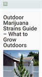 Mobile Screenshot of learngrowingmarijuana.com